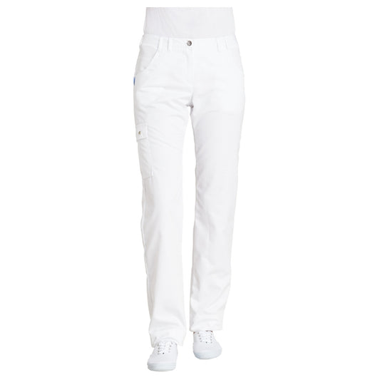 Damen Arbeitshose mit Cargotasche & Dehnbund | LEIBER