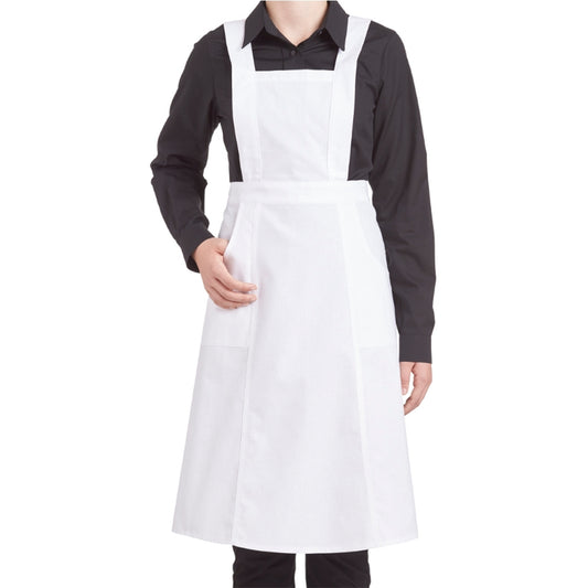 LEIBER Schwesternschürze aus Baumwolle – doppelseitig & in 3 Längen erhältlich