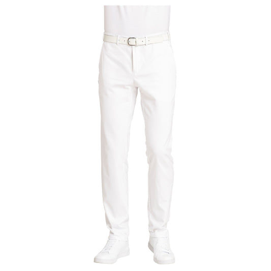 Herren Bundhose aus Baumwoll – Satin – klassische Form ohne Bundfalten | LEIBER