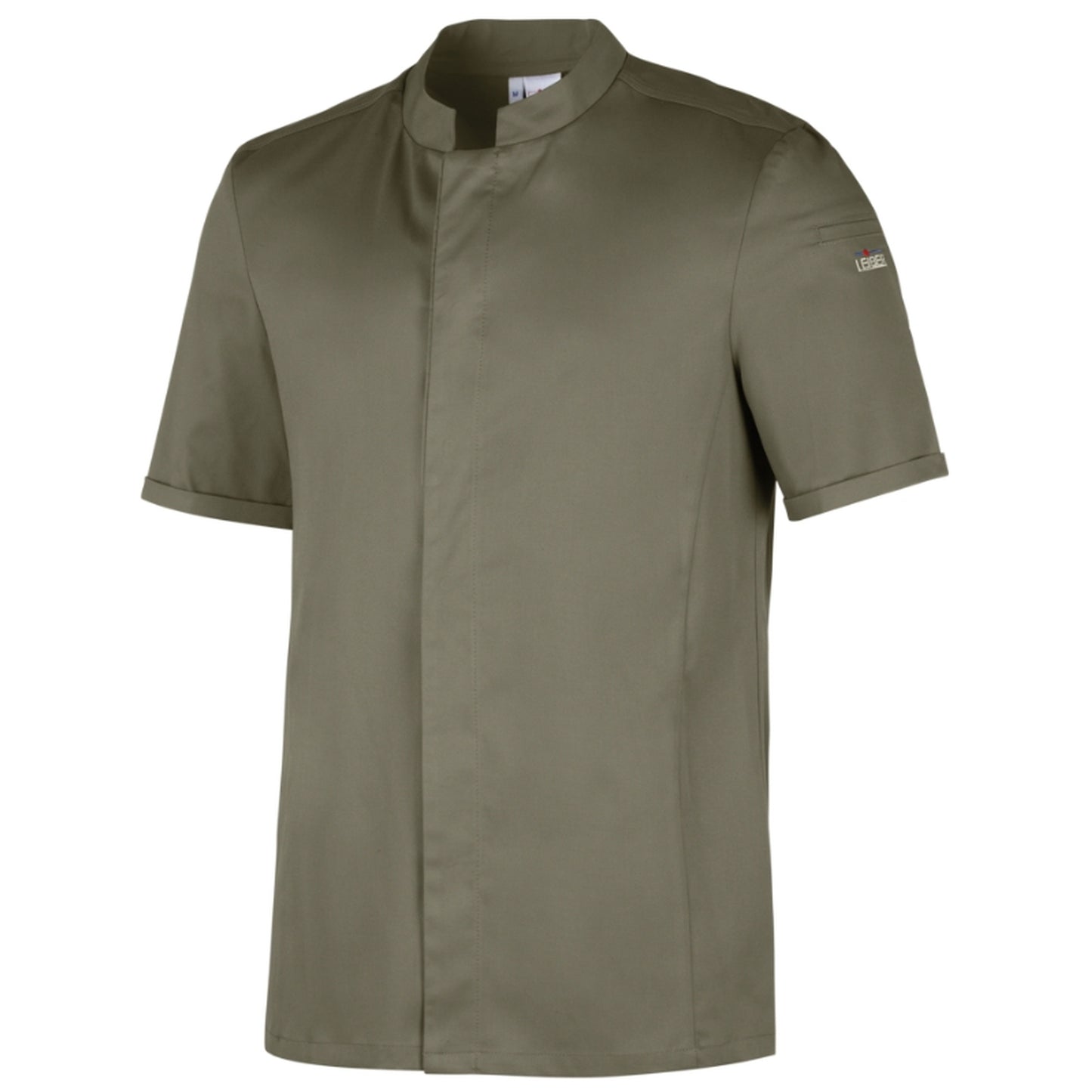 LEIBER Herren Kochhemd Kurzarm mit TENCEL™ – leicht & atmungsaktiv
