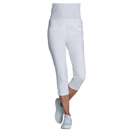 Damen 3/4 Schlupfhose aus Bi – Stretch – mit Rundumgummizug | LEIBER