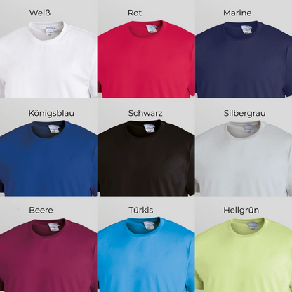 Unisex T – Shirt mit Rundhalsausschnitt | LEIBER