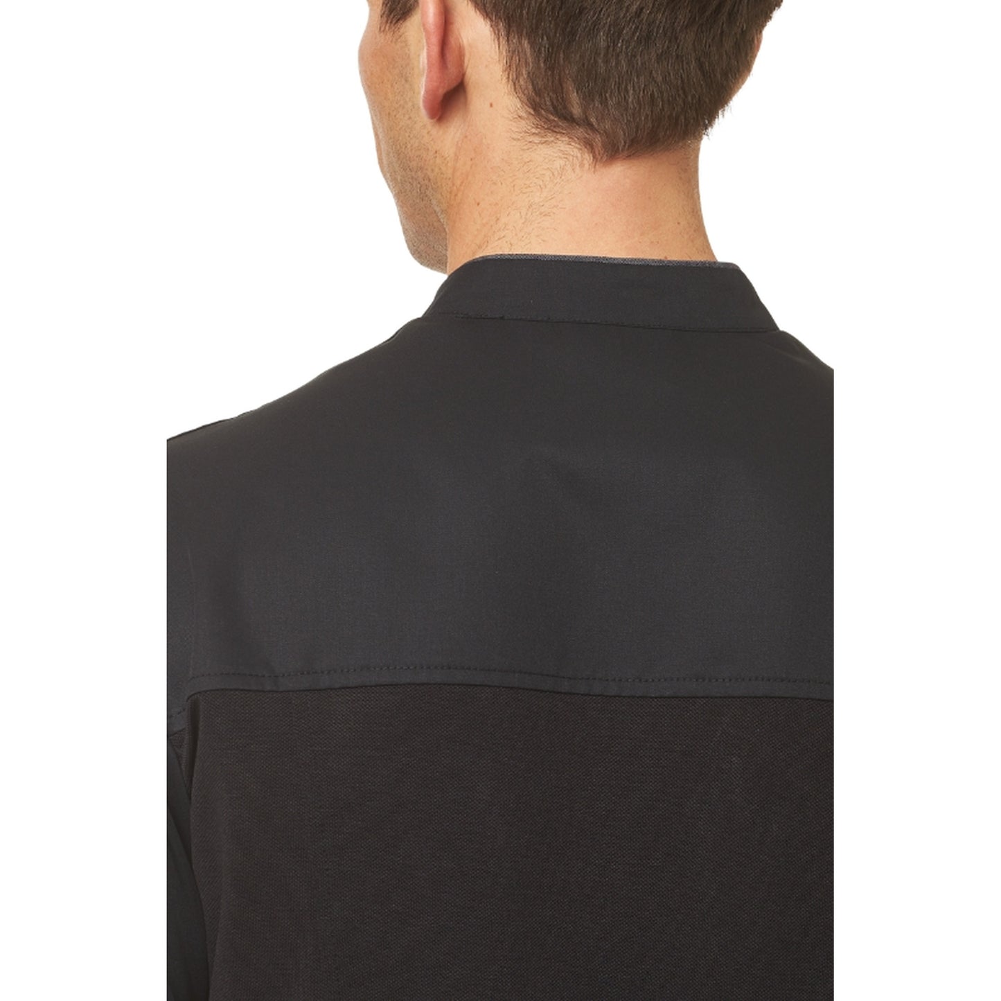 LEIBER Herren Kochjacke mit TENCEL™ & Piqué-Einsätzen – atmungsaktiv & komfortabel