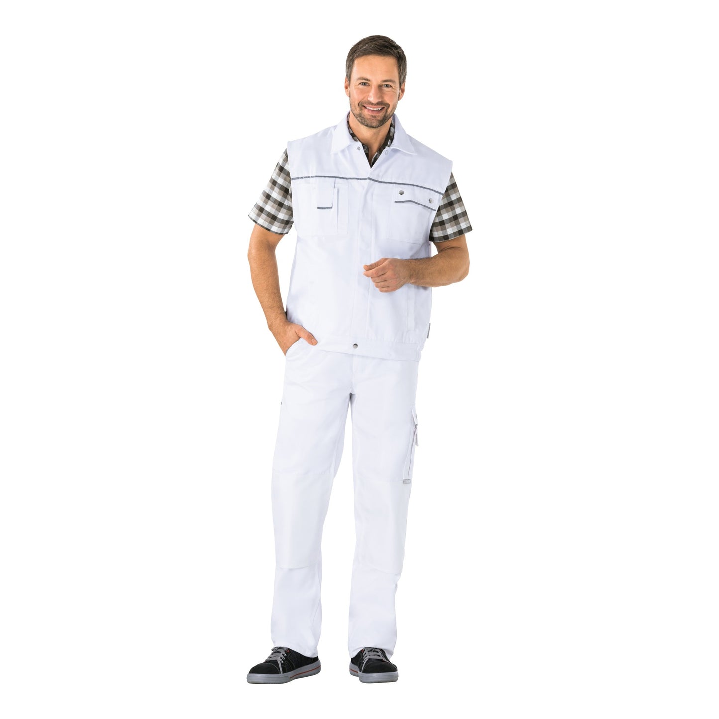 Herren Canvas 320 Weste | PLANAM
