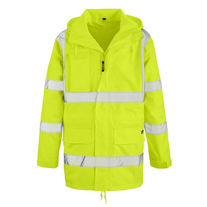 Herren Warnschutz-Regenjacke Barrie | TEXXOR