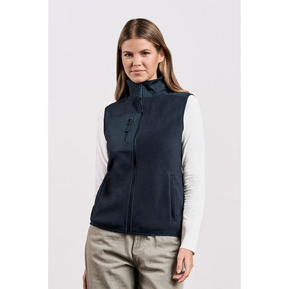 Damen Canvas Fleece Weste | PROMODORO