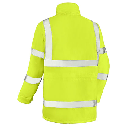 Herren Warnschutz-Regenjacke Barrie | TEXXOR
