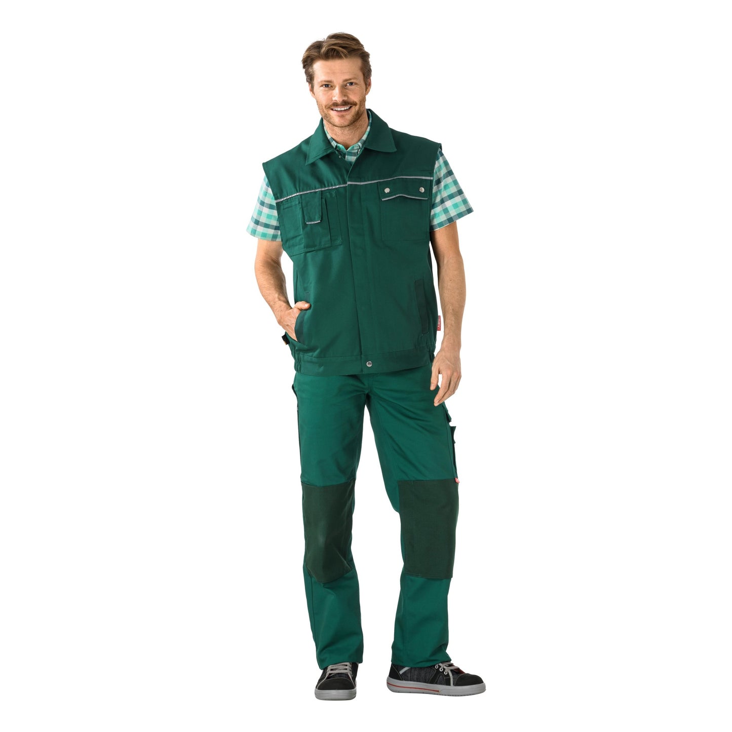 Herren Canvas 320 Weste | PLANAM