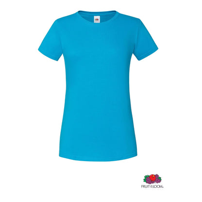 Fruit of the Loom Damen Basic T – Shirt – Ladies Iconic 150 T | CARSON