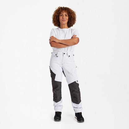 ENGEL X-treme Damen Arbeitshose mit 4-Wege-Stretch Weiß