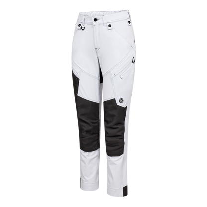 ENGEL X-treme Damen Arbeitshose mit 4-Wege-Stretch Weiß