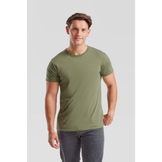 Fruit of the Loom Herren Basic T – Shirt – Herren Iconic 150 T | CARSON