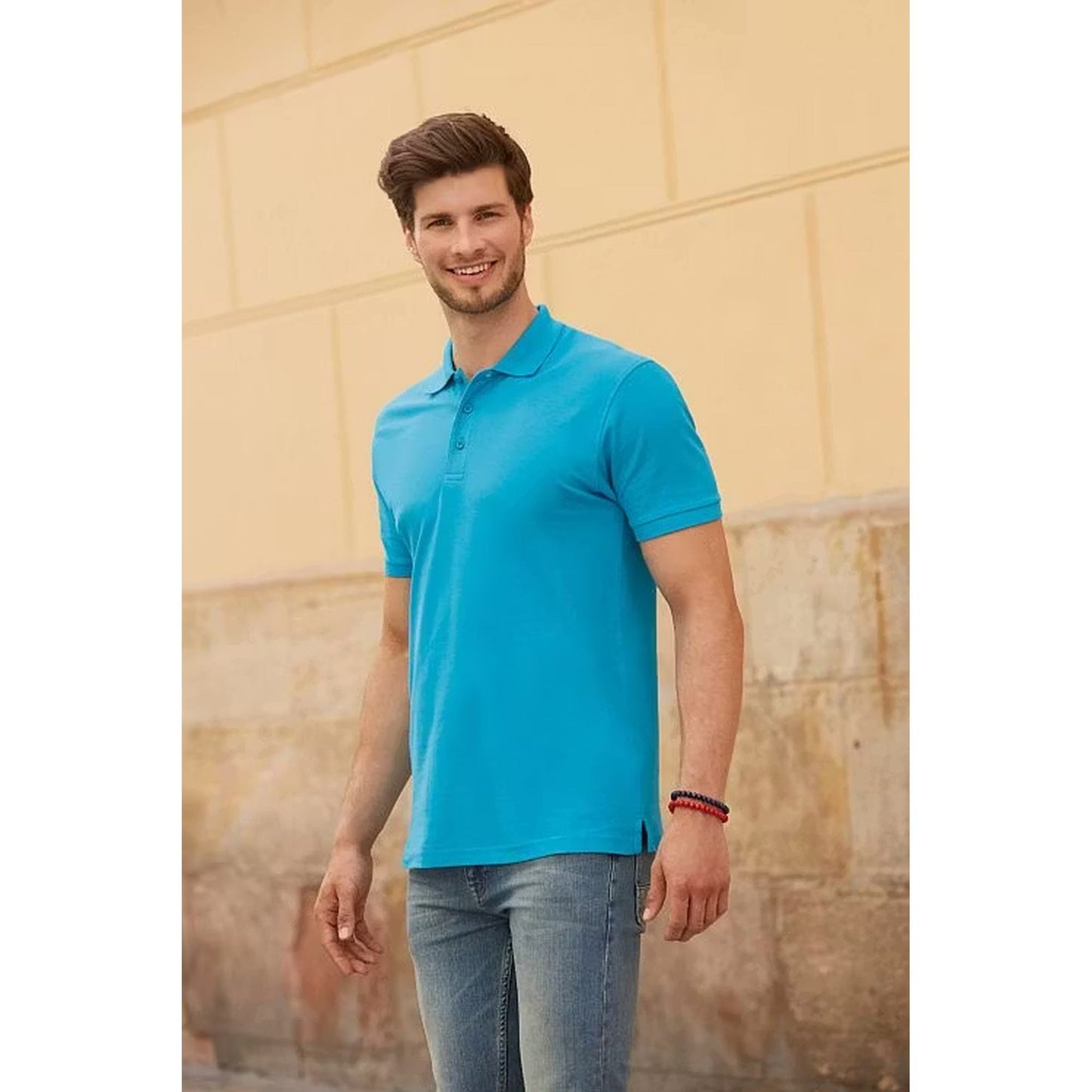 Fruit of the Loom Herren Premium Polo Shirt | CARSON