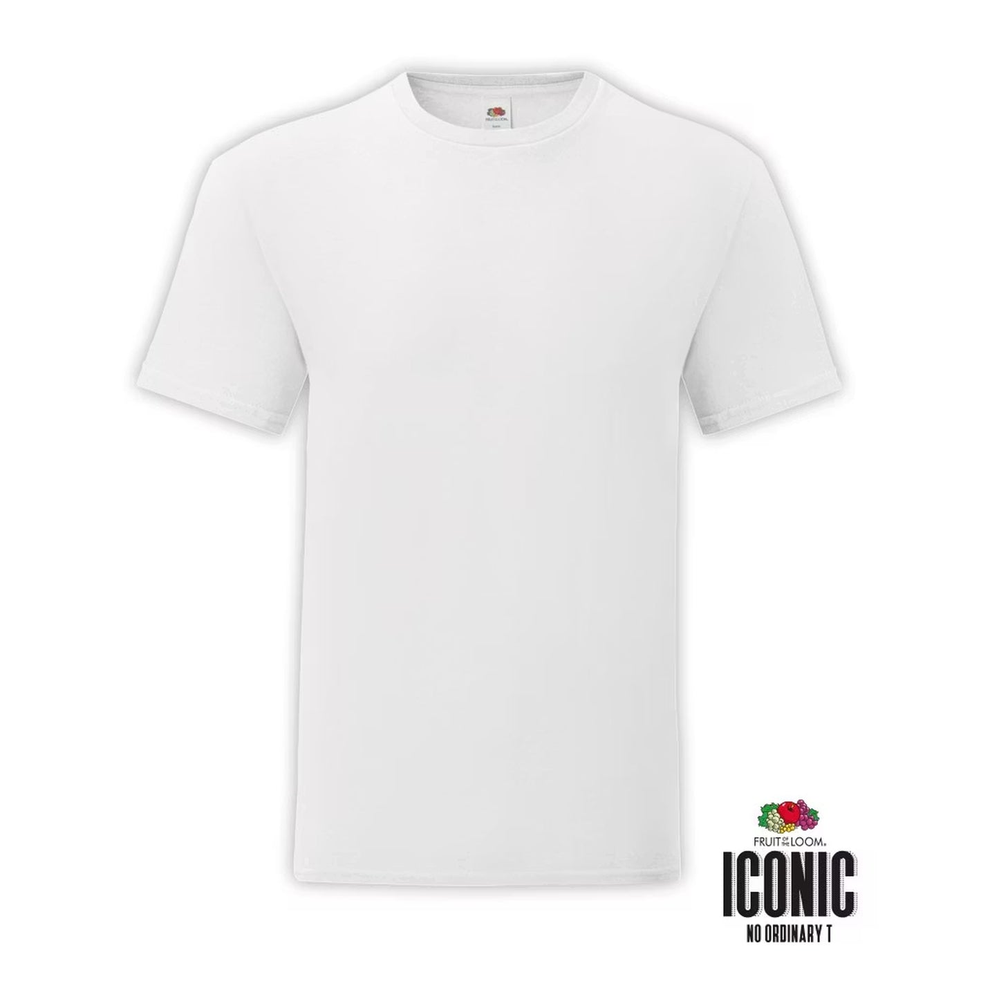 Fruit of the Loom Herren Basic T – Shirt – Herren Iconic 150 T | CARSON