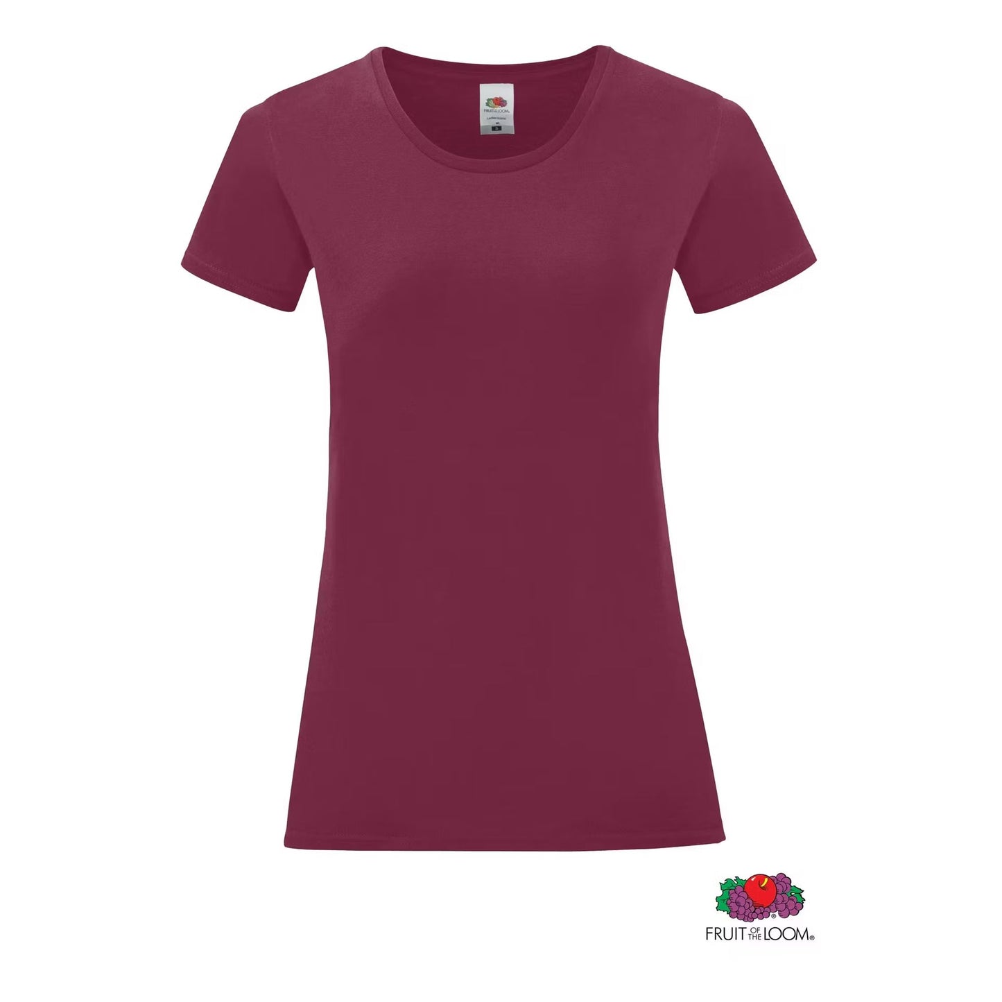 Fruit of the Loom Damen Basic T – Shirt – Ladies Iconic 150 T | CARSON