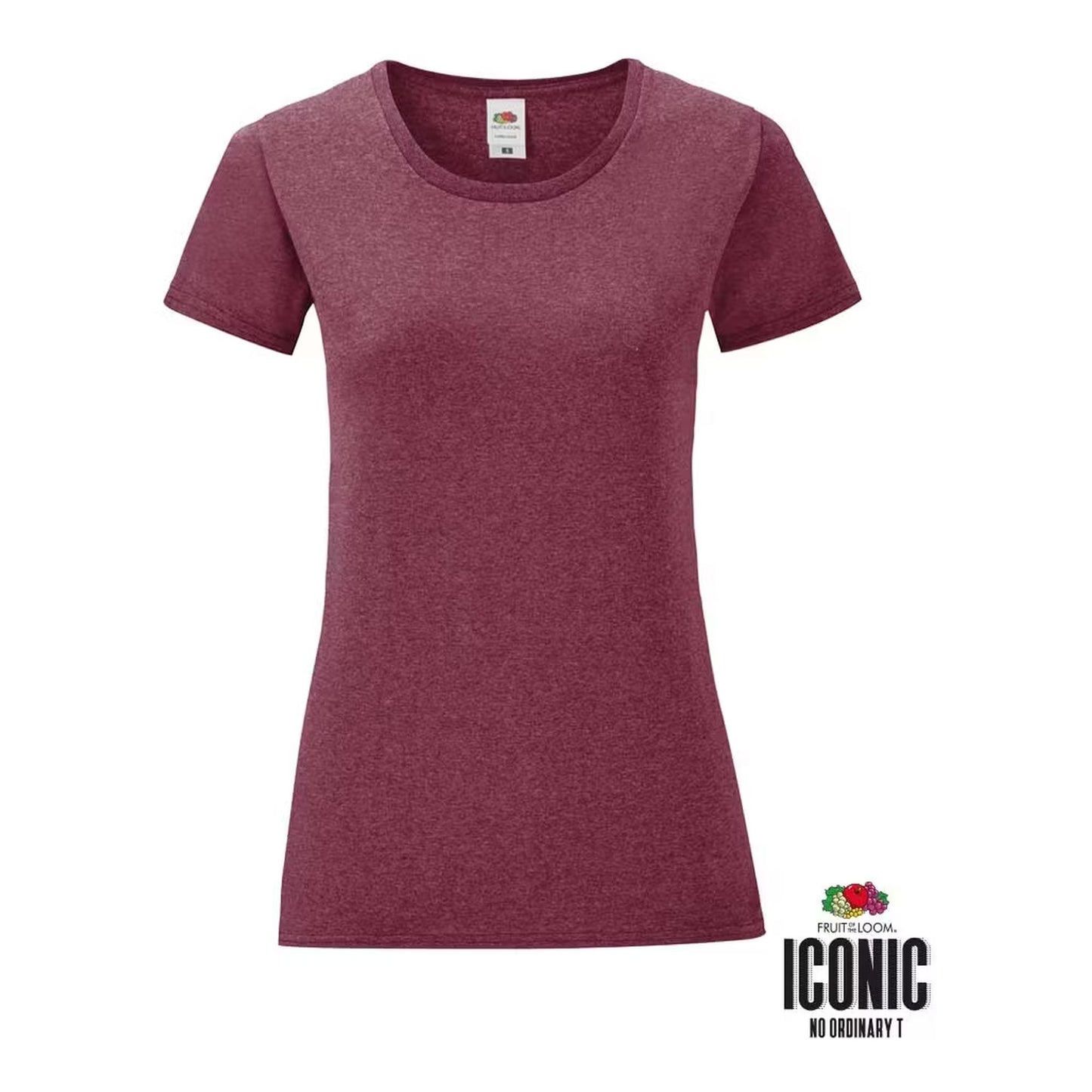 Fruit of the Loom Damen Basic T – Shirt – Ladies Iconic 150 T | CARSON