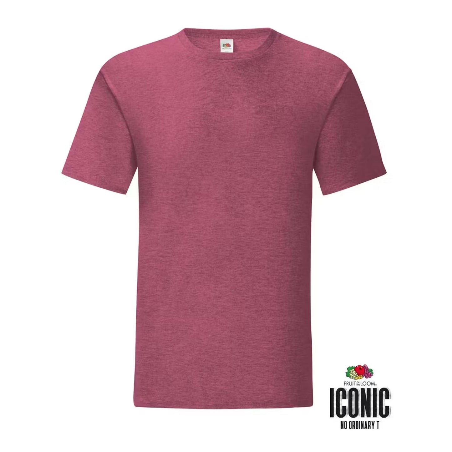 Fruit of the Loom Herren Basic T – Shirt – Herren Iconic 150 T | CARSON
