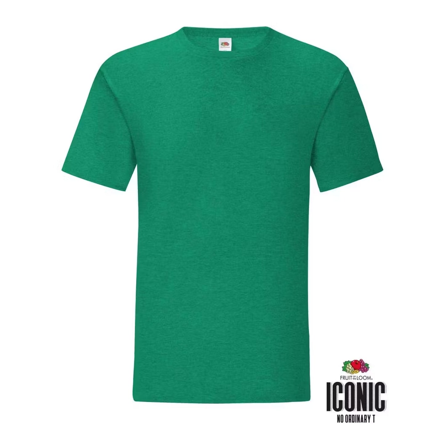 Fruit of the Loom Herren Basic T – Shirt – Herren Iconic 150 T | CARSON