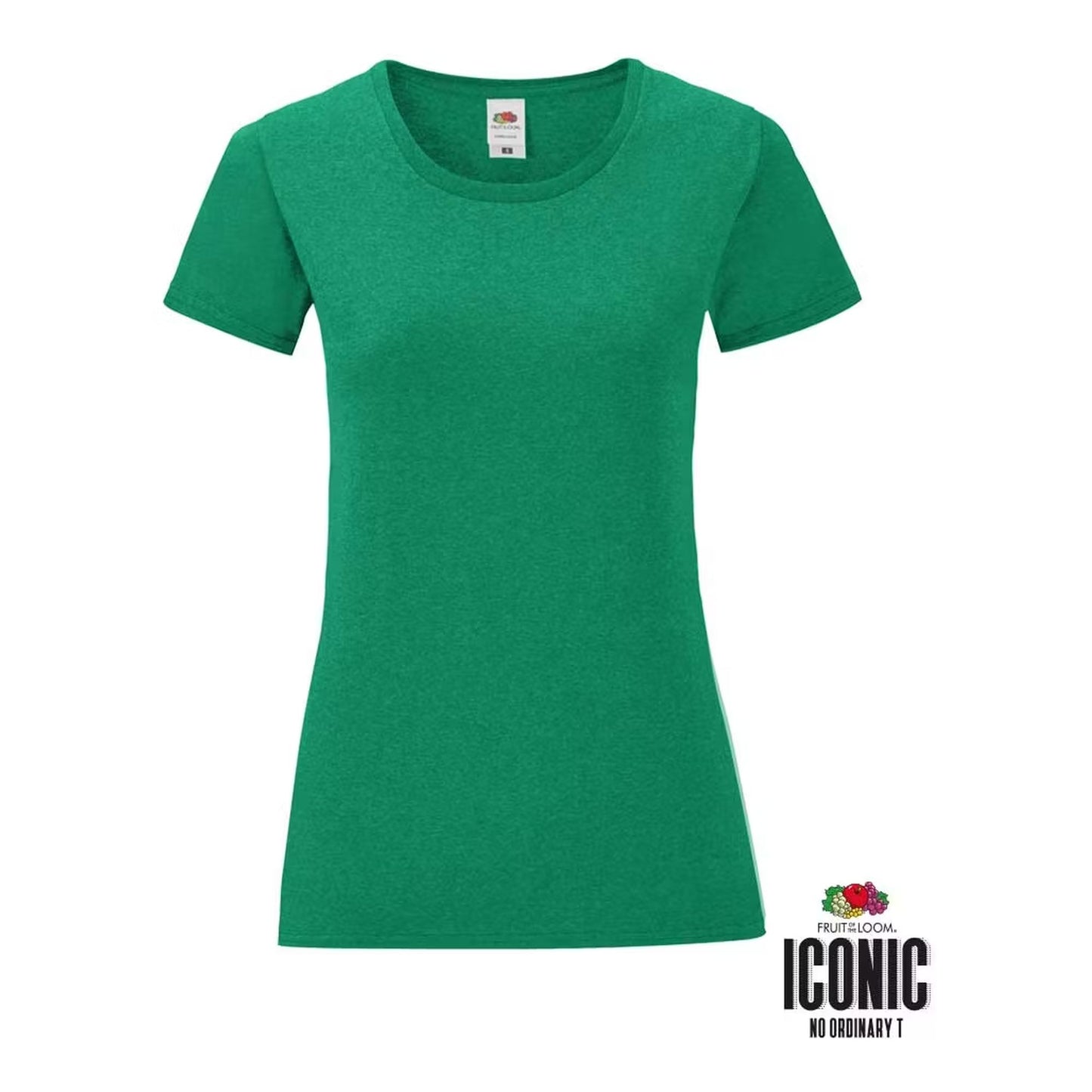 Fruit of the Loom Damen Basic T – Shirt – Ladies Iconic 150 T | CARSON