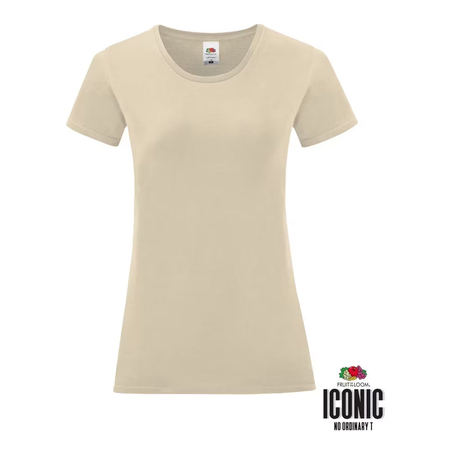 Fruit of the Loom Damen Basic T – Shirt – Ladies Iconic 150 T | CARSON