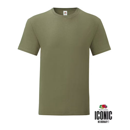Fruit of the Loom Herren Basic T – Shirt – Herren Iconic 150 T | CARSON