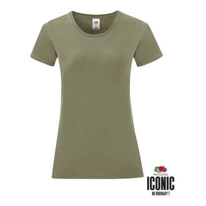 Fruit of the Loom Damen Basic T – Shirt – Ladies Iconic 150 T | CARSON