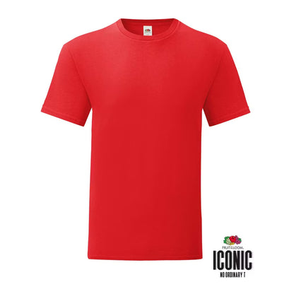 Fruit of the Loom Herren Basic T – Shirt – Herren Iconic 150 T | CARSON