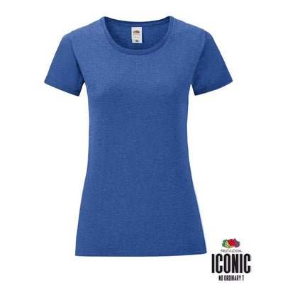 Fruit of the Loom Damen Basic T – Shirt – Ladies Iconic 150 T | CARSON
