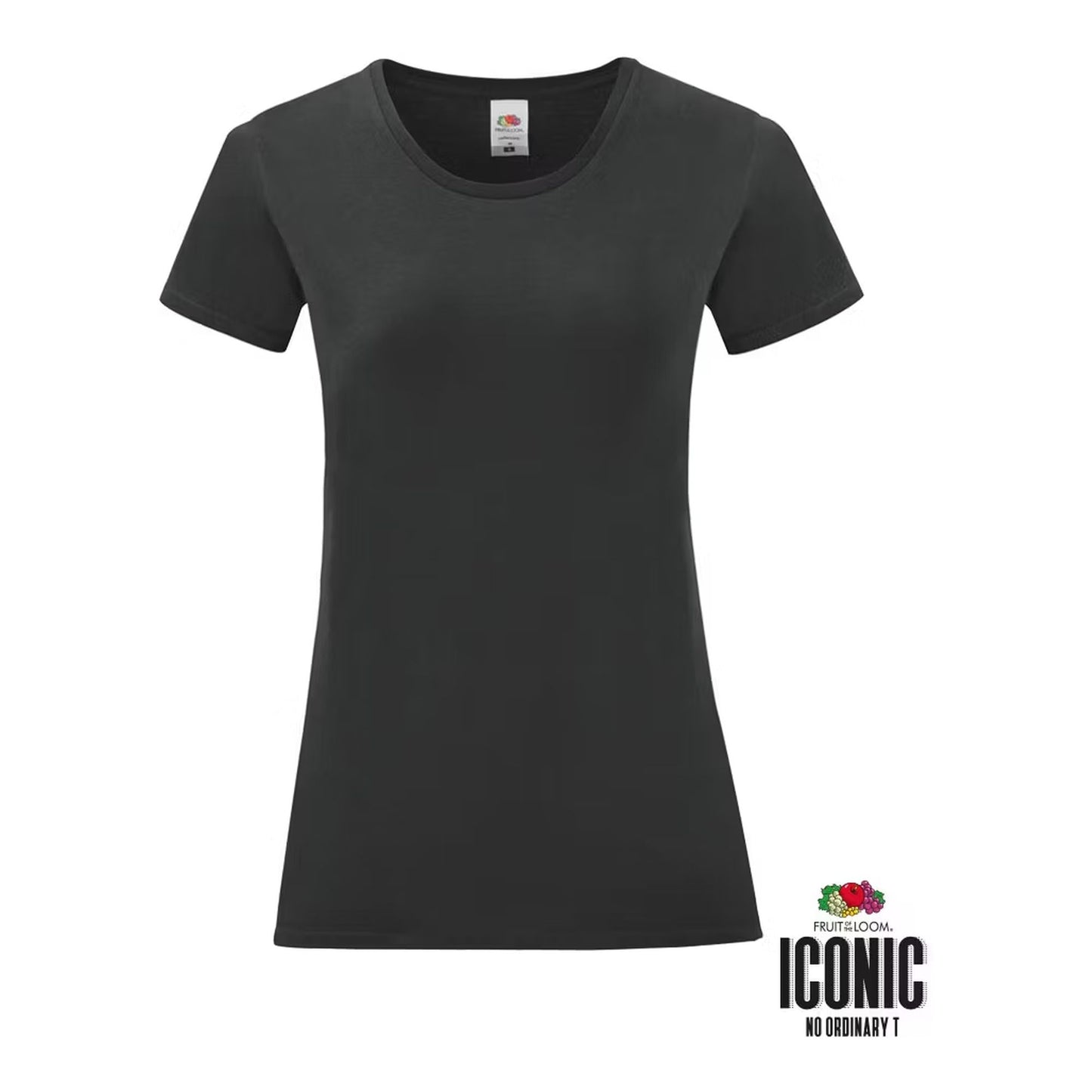 Fruit of the Loom Damen Basic T – Shirt – Ladies Iconic 150 T | CARSON