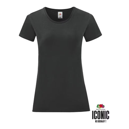 Fruit of the Loom Damen Basic T – Shirt – Ladies Iconic 150 T | CARSON
