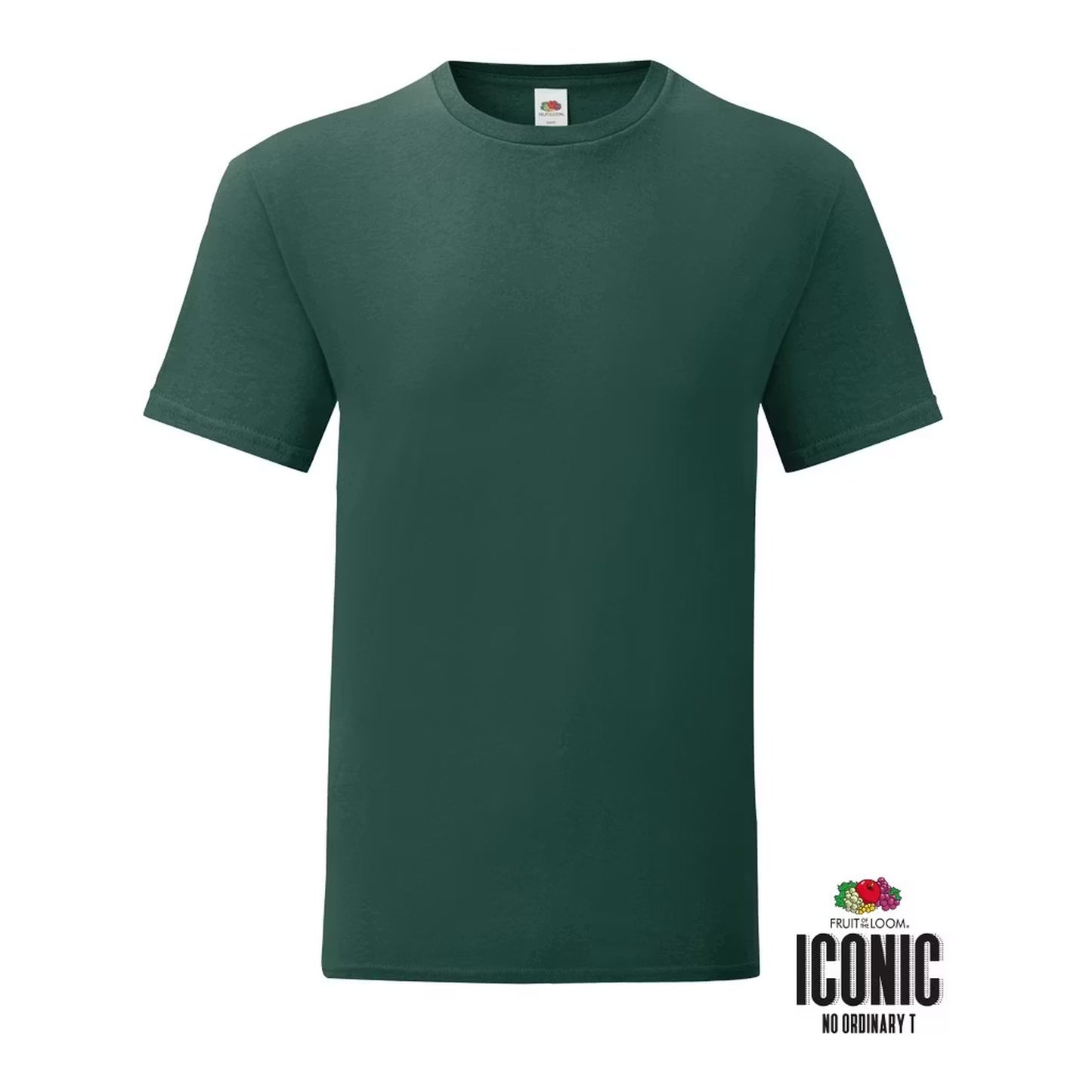 Fruit of the Loom Herren Basic T – Shirt – Herren Iconic 150 T | CARSON