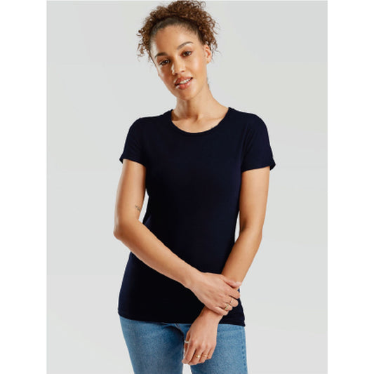 Fruit of the Loom Damen Basic T-Shirt – Ladies Iconic 150 T | CARSON