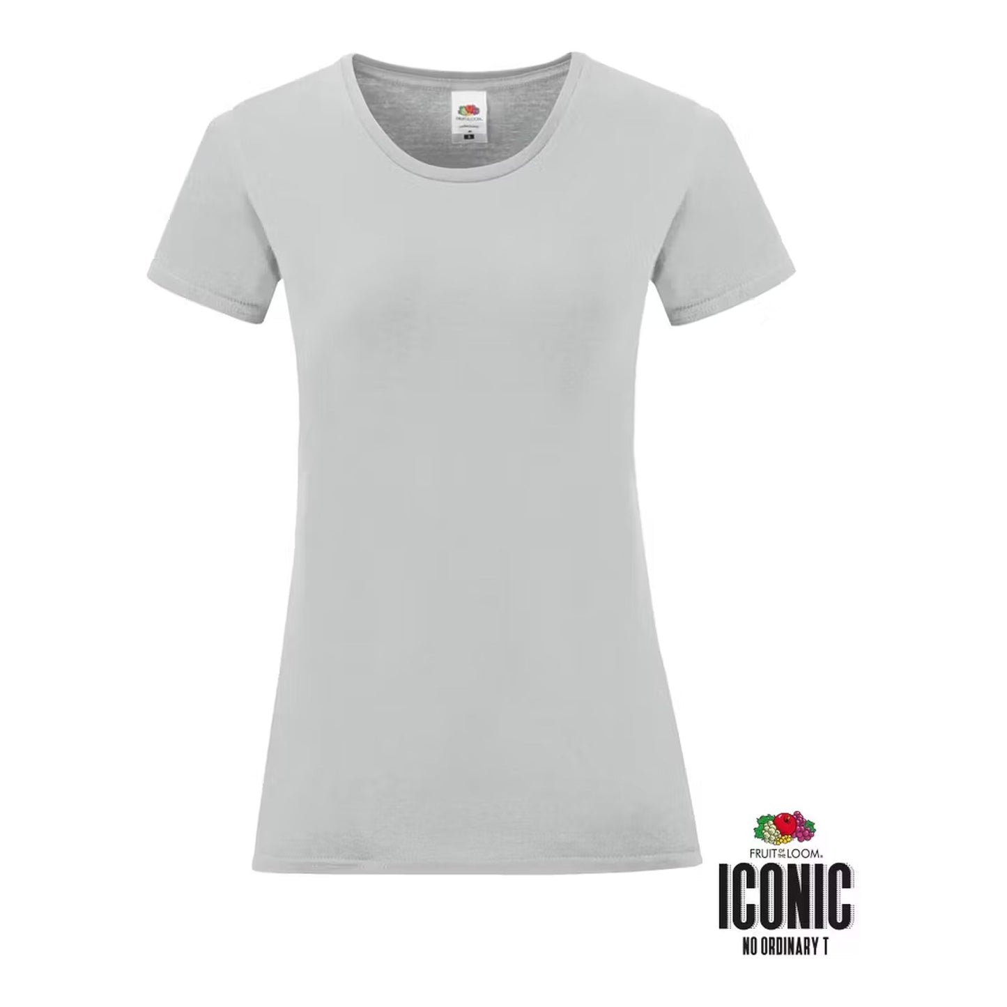 Fruit of the Loom Damen Basic T – Shirt – Ladies Iconic 150 T | CARSON